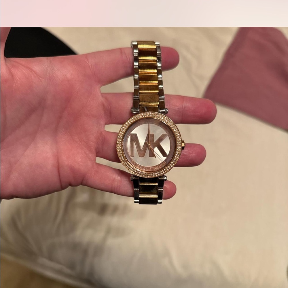 Michael Kors Gold and Silver Women's Watch
